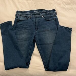 Spanx 5-pocket skinny jeans size 6
